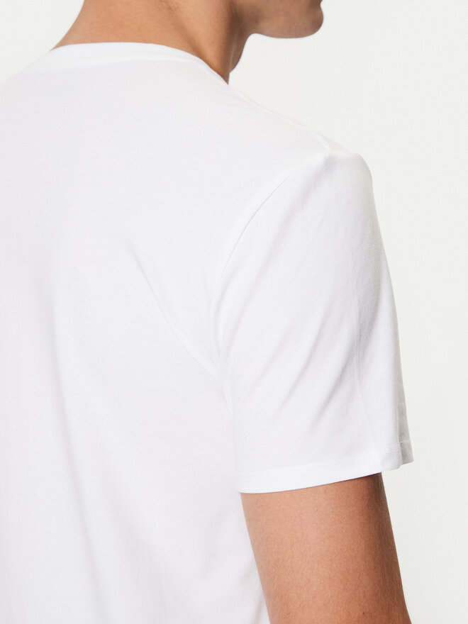 Guess Guess T-Shirt M2YI24 J1314 Λευκό Slim Fit