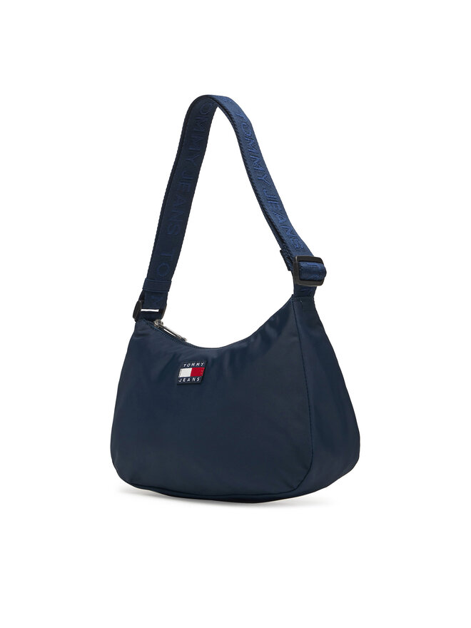 Tommy Jeans Handtasche Tommy Jeans Tjw Ess Daily Shoulder Bag AW0AW17888 Dunkelblau