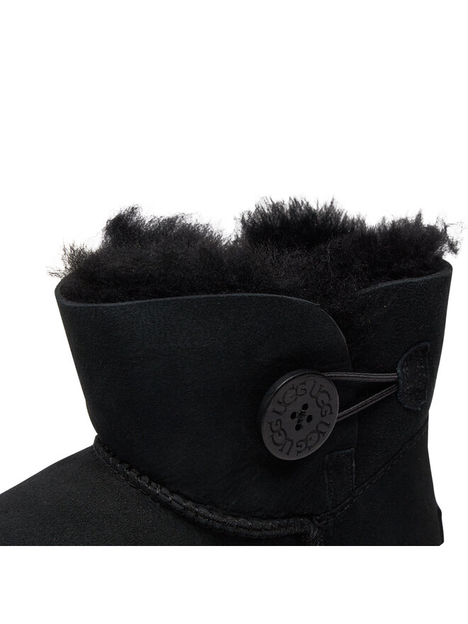 Ugg Cizme de zăpadă Ugg W Mini Bailey Button II 1016422 Negru