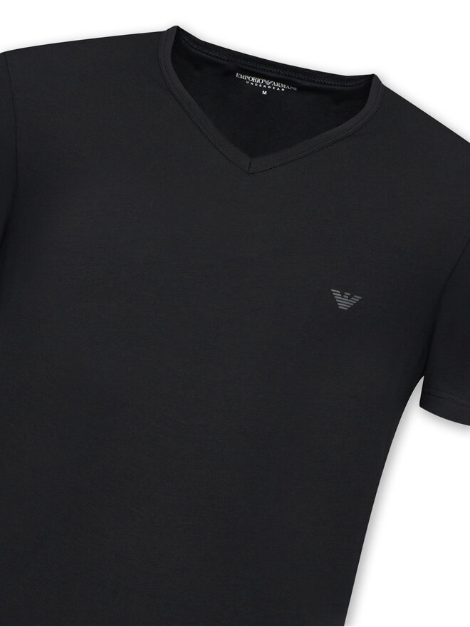 Emporio Armani Underwear Emporio Armani Underwear 2er-Set T-Shirts EM000392 AF14132 MC005 Schwarz Regular Fit