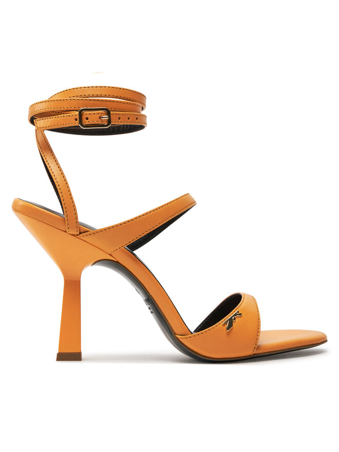 Patrizia Pepe Sandali Patrizia Pepe 2X0082/L048-R824 Oranžna