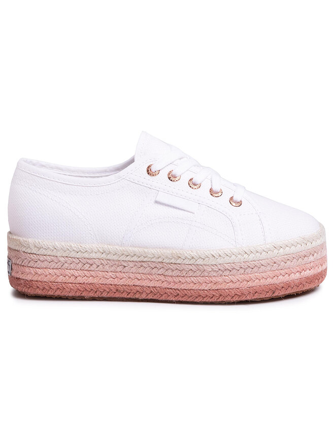 Espadrilles Superga 2790 Cotcoloropew S00C4Z0 WeiB eschuhe