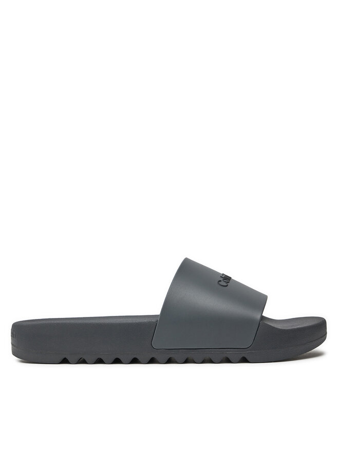 Calvin Klein Ciabatte Calvin Klein Chuncky Pool Slide Rub HM0HM01063 Grigio