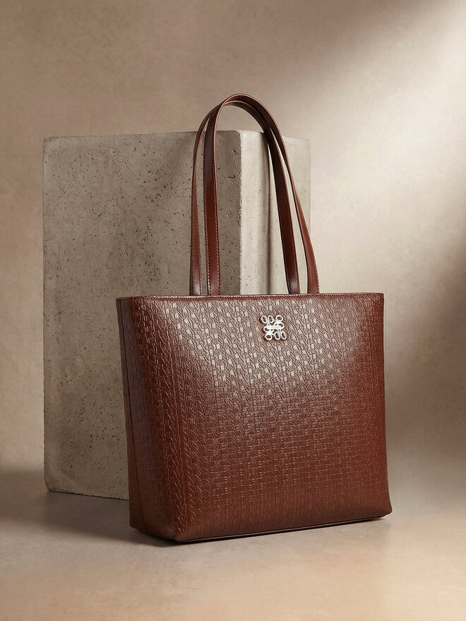 Nine West Handtasche Nine West CEO-HAMPSHIRE-IV-LDA8170 Braun