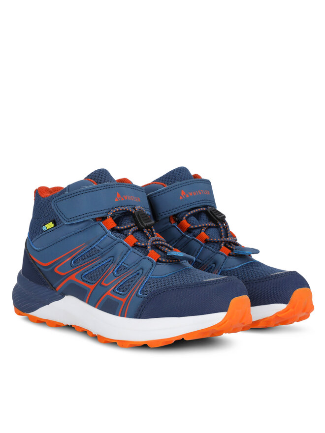 Whistler Trekingová obuv Whistler Besta Treck Kids Boot WP W232209 Modrá