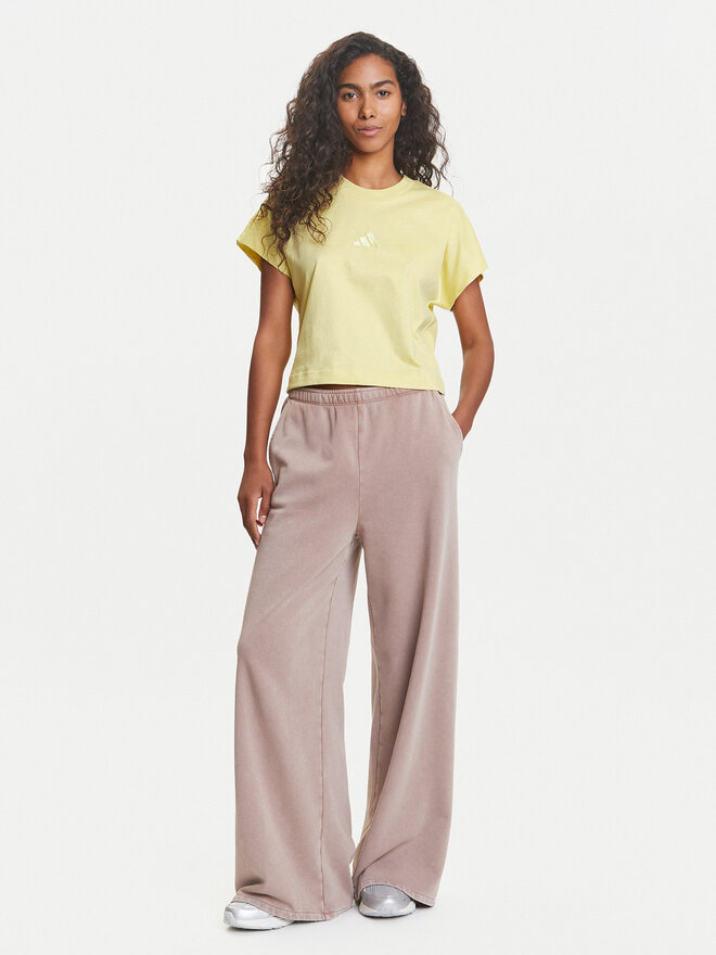 adidas adidas Camiseta ALL SZN JJ1239 Amarillo Regular Fit