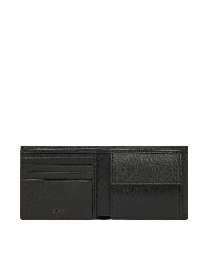 BOSS Velika moška denarnica BOSS 50536776 Črna