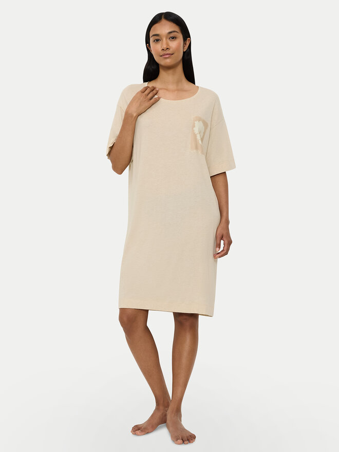 Triumph Triumph Naktiniai marškiniai Endless Comfort 10222570 Smėlio Relaxed Fit