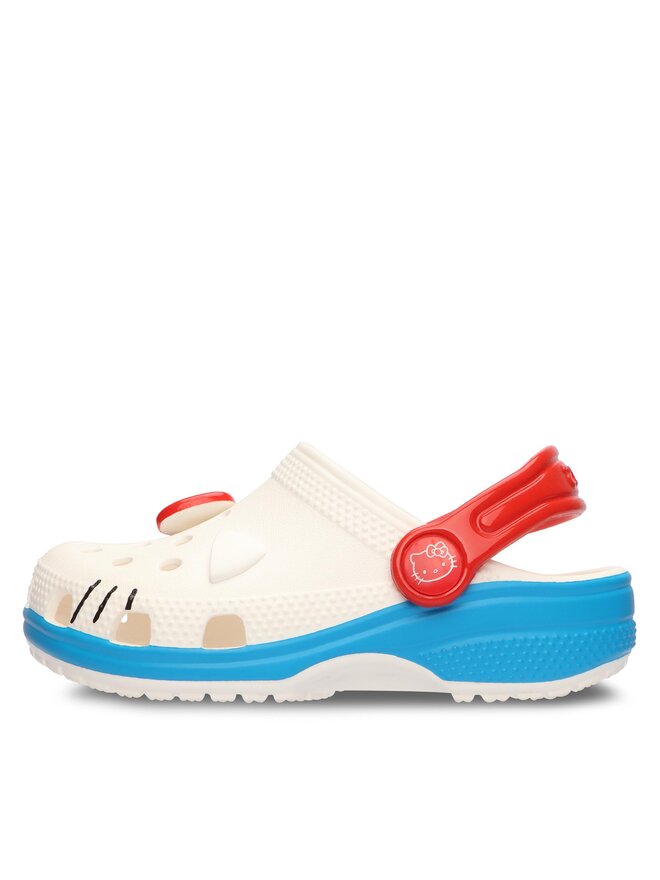 Crocs Natikači Crocs Hello Kitty Iam Classic Clog T 209469 Bela