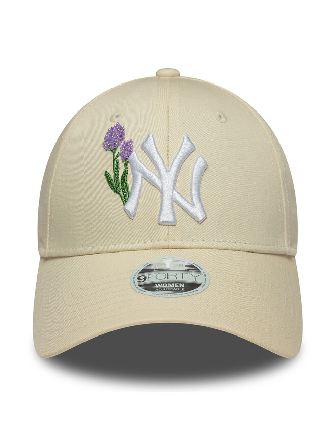 New Era Kepurė su snapeliu New Era New York Yankees Womens MLB 9FORTY 60667492 Geltona