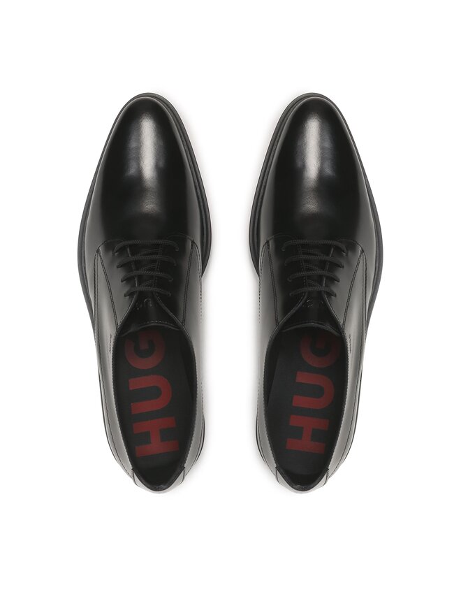 HUGO Īsi apavi Hugo 50493160 Melns