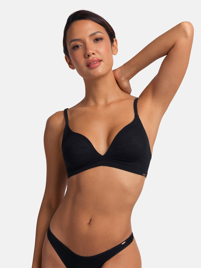Dorina Dorina Bralette melltartó Marble FXBR0032ME027 Fekete