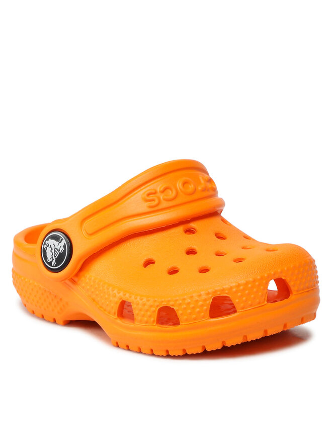 Crocs Klapki Crocs Classic Clog T 206990 Pomarańczowy