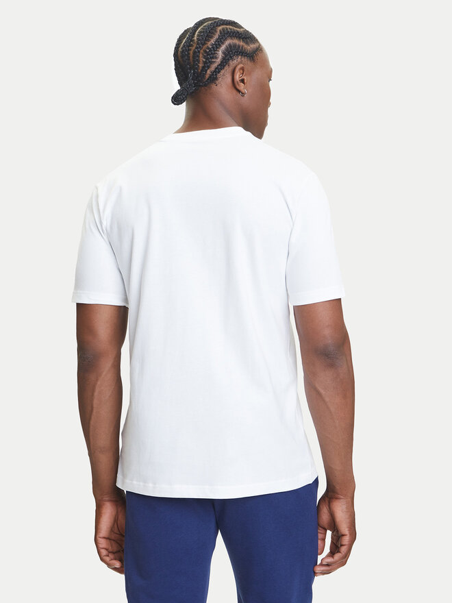 adidas adidas T-Shirt Collegiate Lineage Graphic JM6416 Λευκό Regular Fit