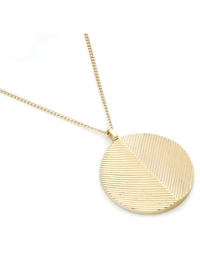 Fossil Kaklarota Fossil Harlow Locket JF04738710 Zelta