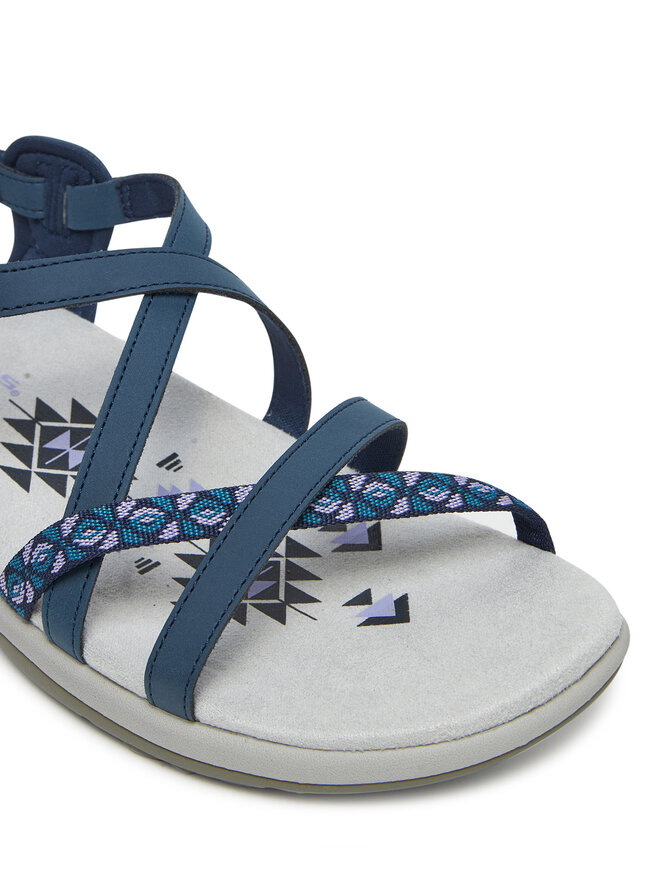 Skechers Sandály Skechers 40955 NVY Tmavomodrá