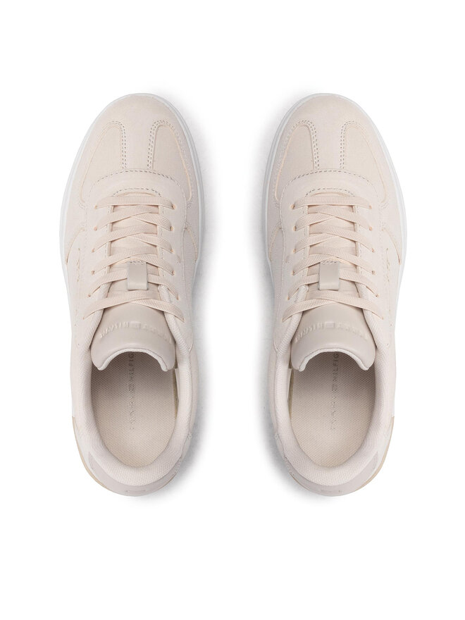 Tommy Hilfiger Sneakers Tommy Hilfiger Th Signature Suede Sneaker FW0FW06518 Beige
