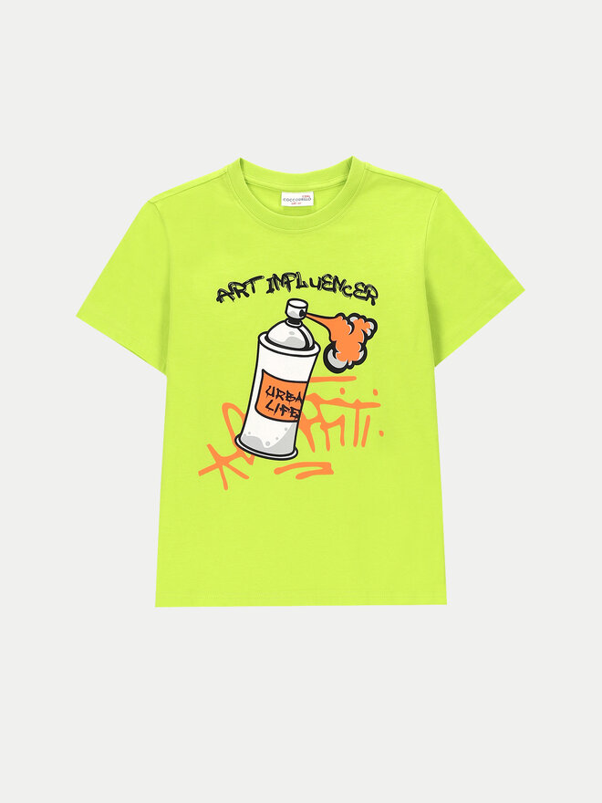Coccodrillo Coccodrillo T-Shirt WC4143214VBC Πράσινο Regular Fit