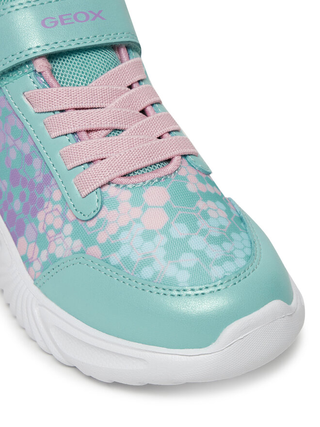 Geox Sneakersy Geox J Assister J45E9B 02ABC C4235 D Turkusowy