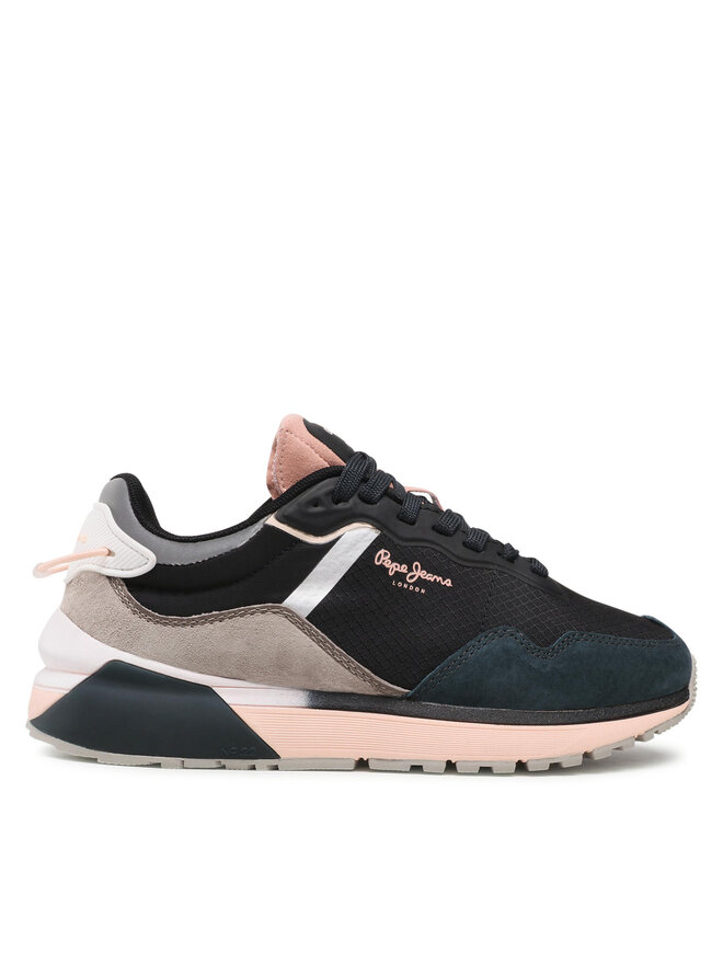 Pepe Jeans Sneakers Pepe Jeans No22 Spring Woman PLS31347 Negru