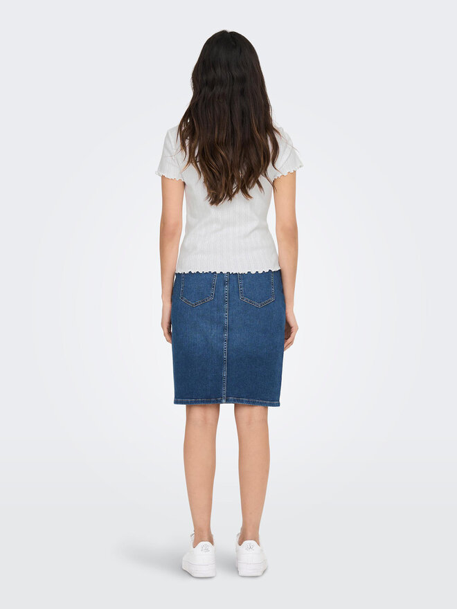 ONLY ONLY T-Shirt Carlotta 15256154 Weiß Tight Fit