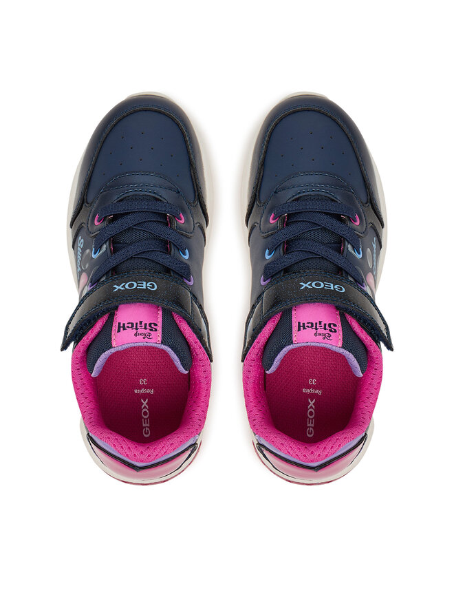 Geox Sneakers Geox J Fadinlight Girl J66M4E 05402 C4268 D Dunkelblau