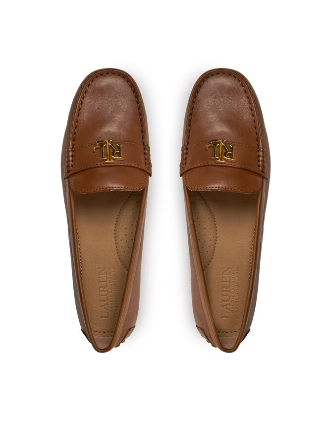 LAUREN RALPH LAUREN Mokasyny Lauren Ralph Lauren Barnsburry 802925635002 Brązowy