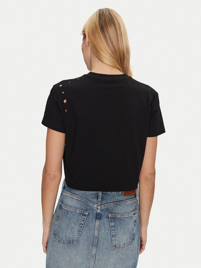Guess Guess T-Shirt W5GI18 I3Z14 Μαύρο Regular Fit
