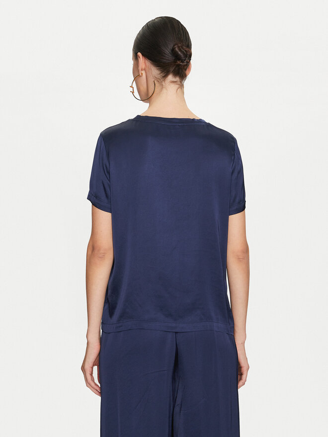 ViCOLO ViCOLO T-Shirt TB0040 Dunkelblau Regular Fit