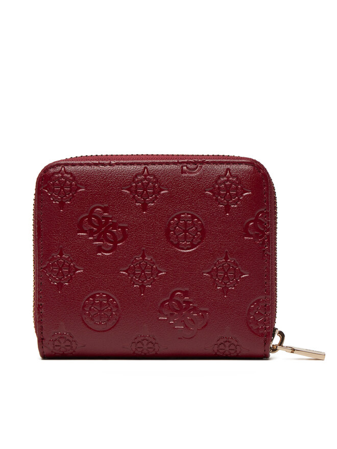 Guess Portafoglio piccolo da donna Guess Gerty Slg SWPD95 29137 Bordeaux