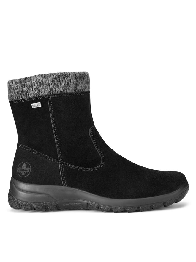 Rieker Μποτάκια Rieker L7165-00 Μαύρο