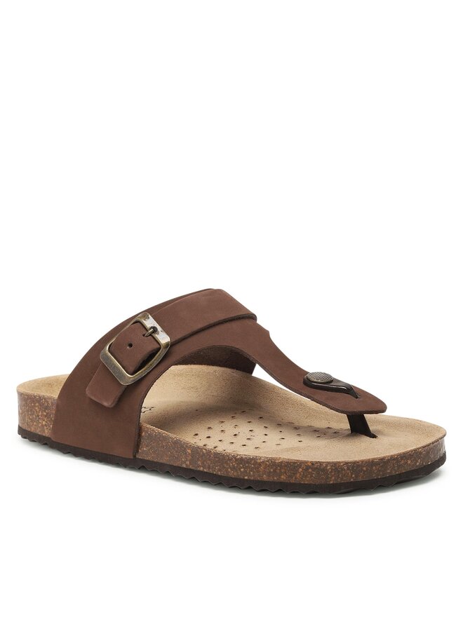 Geox Čības uz pirksta Geox D Brionia D35LSK00032C6009 Brūns