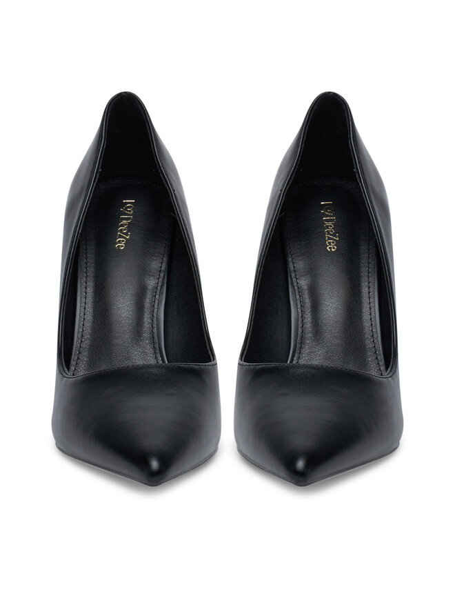 DeeZee Pantofi cu toc subțire DeeZee AJ-8Z188-4 Negru