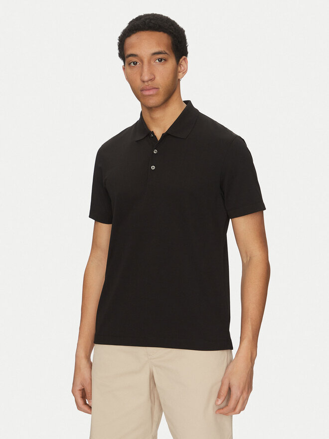 Calvin Klein Calvin Klein Poloshirt LV04LB220G Schwarz Regular Fit
