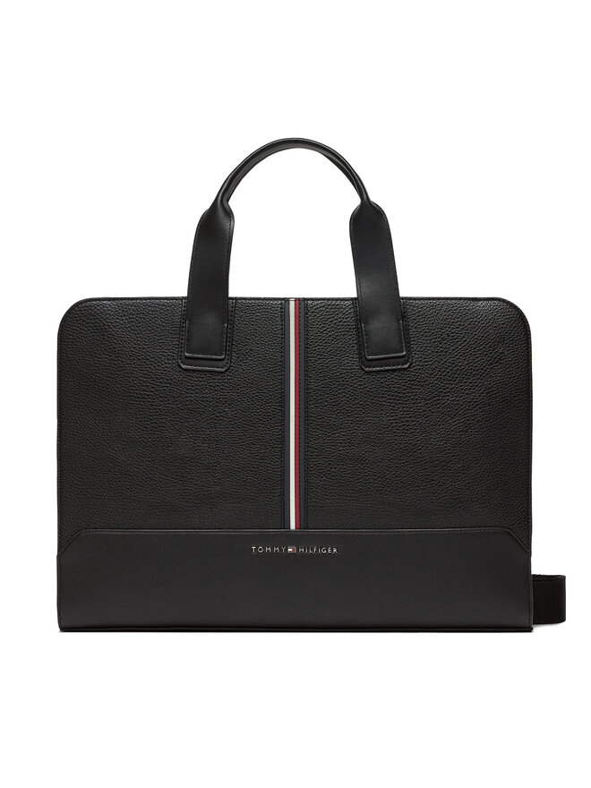 Tommy Hilfiger Brašna na notebook Tommy Hilfiger Th Central Slim Computer Bag AM0AM11781 Černá