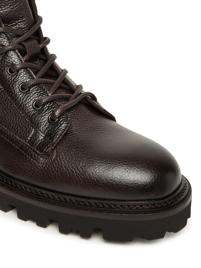 BOSS Schnürstiefeletten BOSS Julyo 50552581 Braun