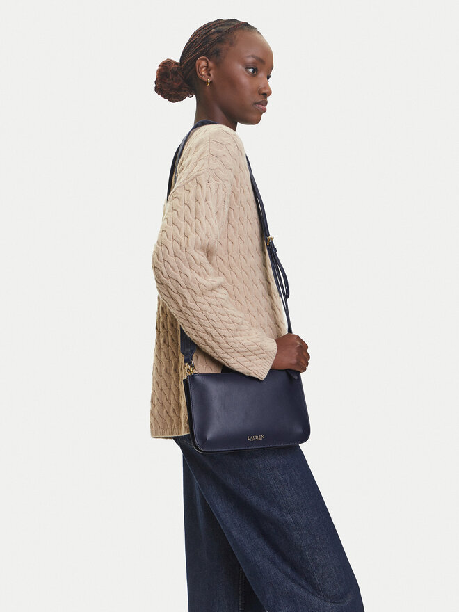LAUREN RALPH LAUREN Handtasche LAUREN RALPH LAUREN 431970155003 Dunkelblau