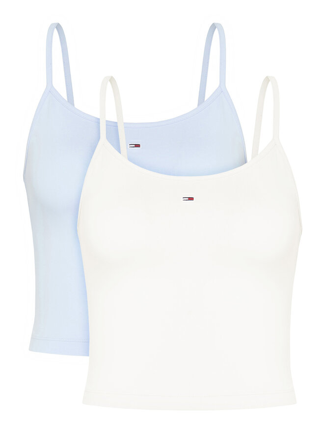 Tommy Jeans Tommy Jeans Σετ 2 τοπ Essential DW0DW18148 Έγχρωμο Regular Fit