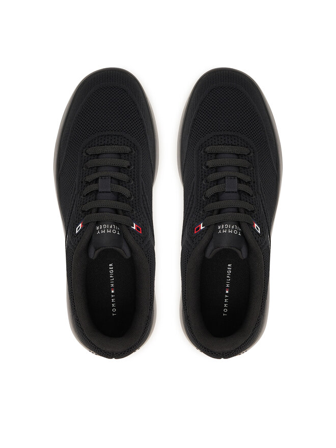 Tommy Hilfiger Sneakers Tommy Hilfiger Th Modern Lightcup Knit FM0FM05886 Schwarz