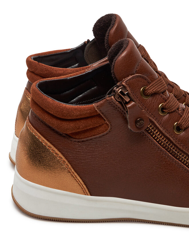 Ara Sneakersy Ara High Soft 12-44499-18 Brązowy