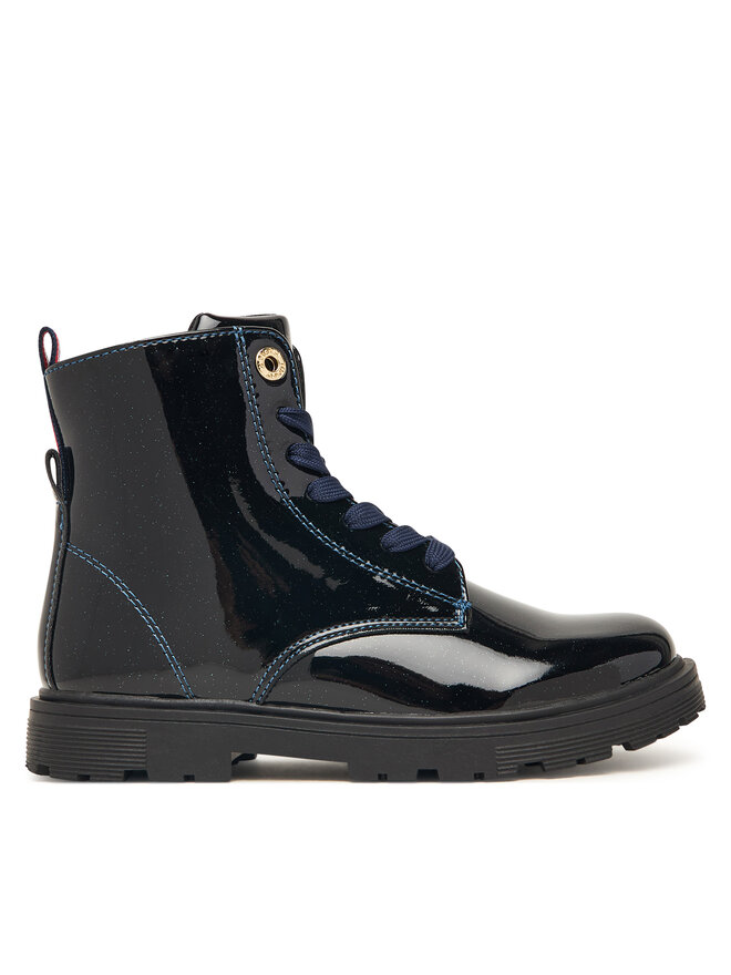Tommy Hilfiger Schnürschuhe Tommy Hilfiger T1A5-35153-1237 S Dunkelblau