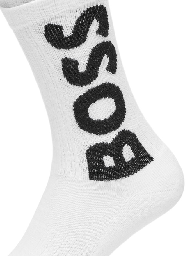 BOSS Sada 3 párů pánských vysokých ponožek BOSS 50524259 Barevná