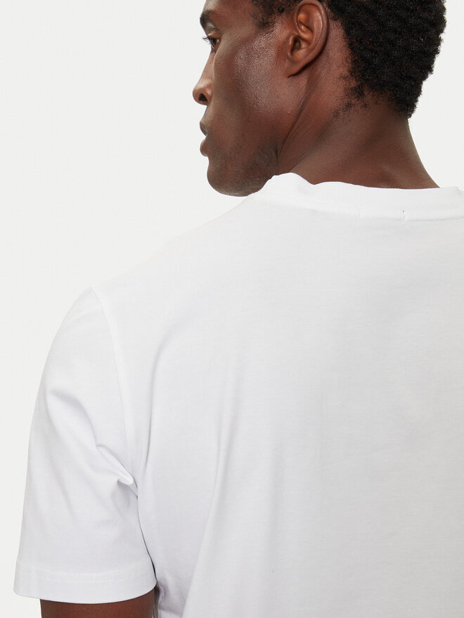 BOSS BOSS Camiseta Tee V 50506347 Blanco Regular Fit