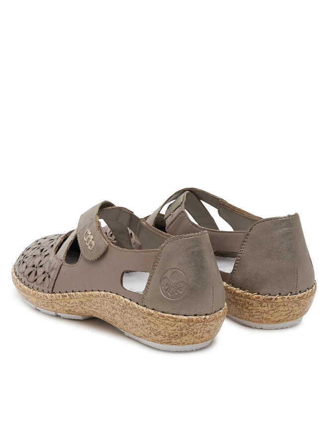 Rieker Halbschuhe Rieker 44856-64 Grau