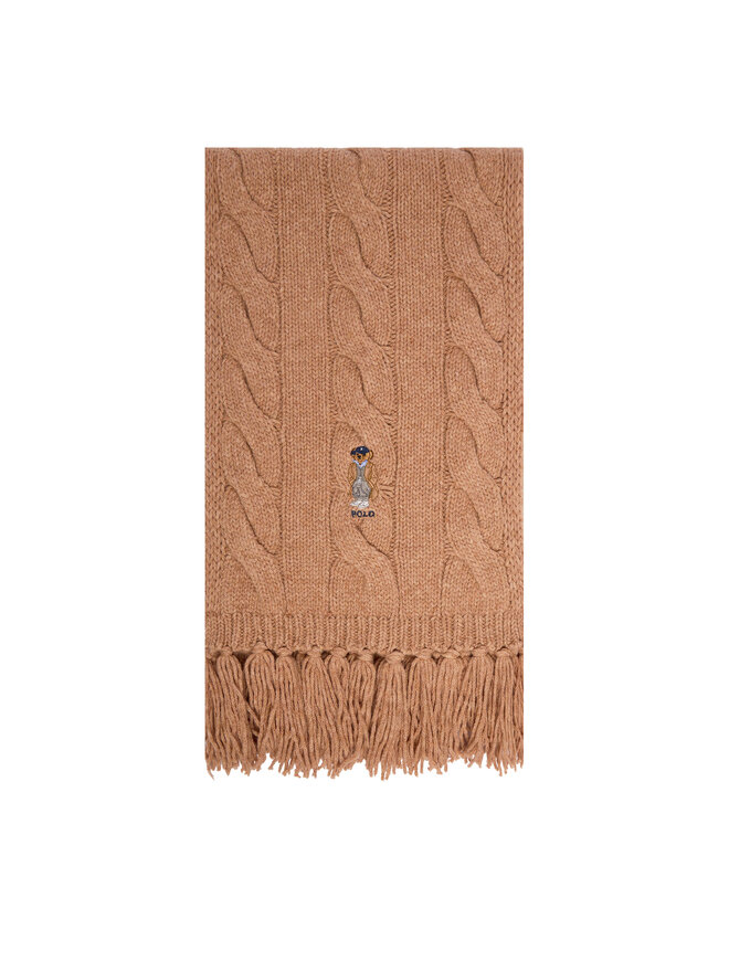 Polo Ralph Lauren Зимен шал Polo Ralph Lauren 455981434003 Кафяв