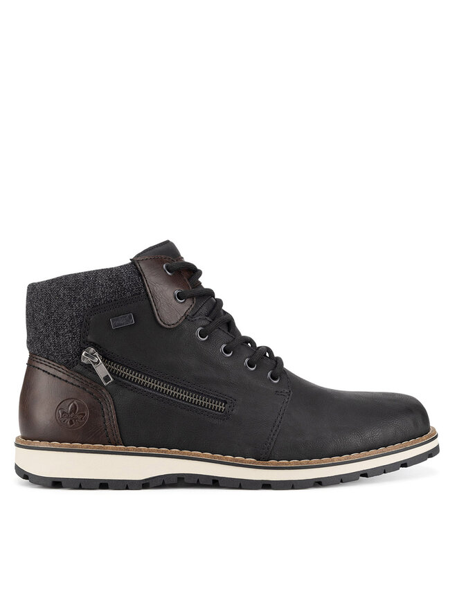 Rieker Schnürschuhe Rieker 38441-01 Schwarz
