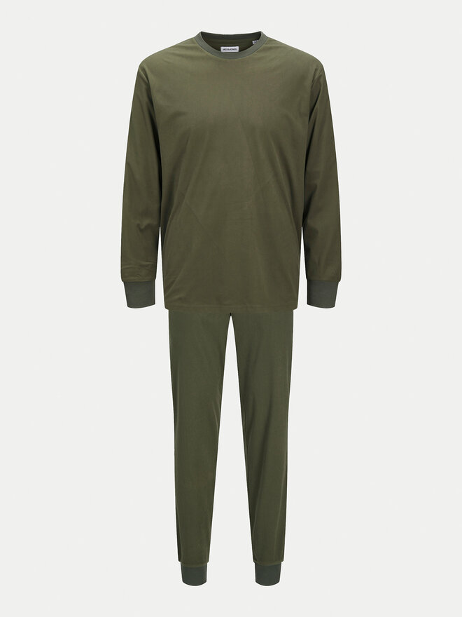 Jack&Jones Jack&Jones Pyjama Solid 12268536 Grün Loose Fit