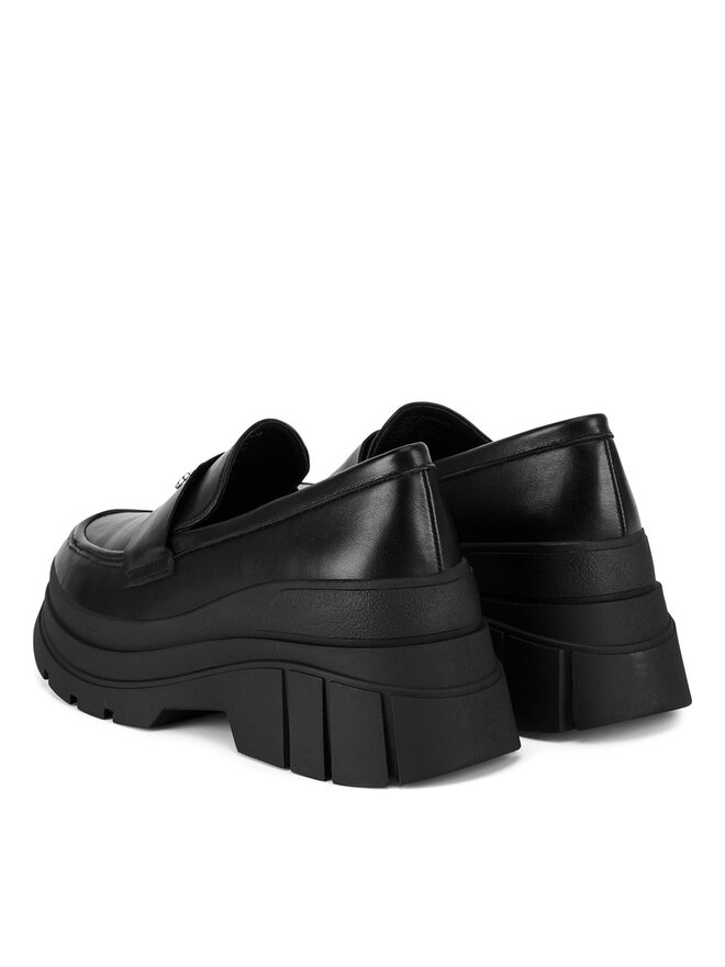 DeeZee Loafersy DeeZee 20253-5B Czarny