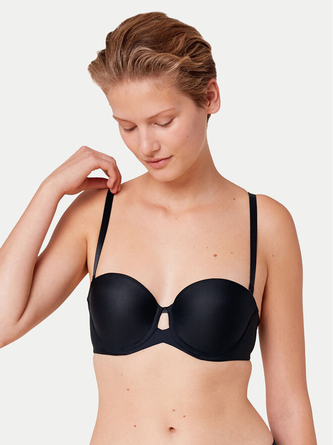 Triumph Triumph Grudnjak bardot Pure Micro 10217872 Crna
