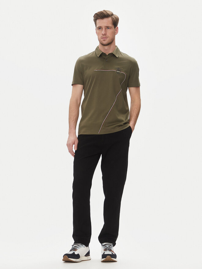 Aeronautica Militare Aeronautica Militare Poloshirt 251PO1862J682 Khakifarben Regular Fit